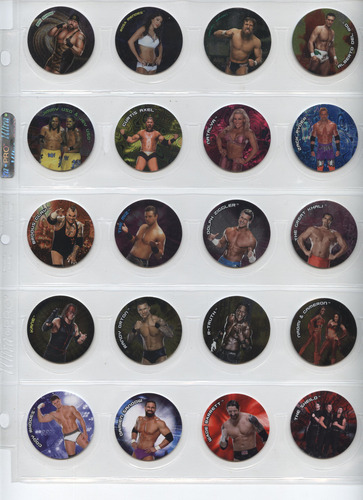 Tazos Sabritas 20 Aniversario Looney Tunes Wwe Bob Esponja (Usado)