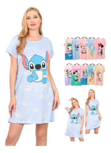 10 Bluson Camison Pijama Fresca Dama