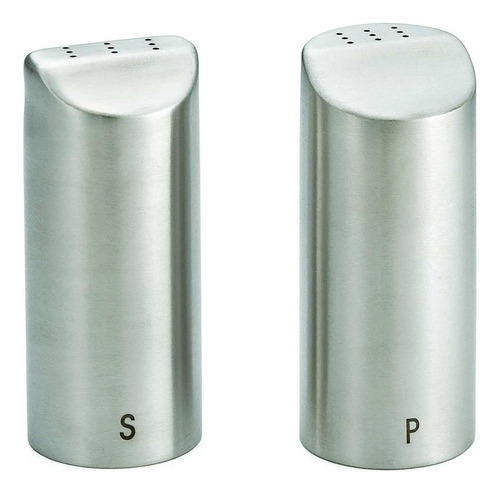 Set Salero Y Pimentero 2 Oz. Acero Inox.