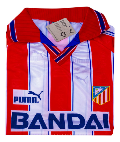 Jersey Atlético De Madrid Cholo Simeone #14 Temporada 96-97