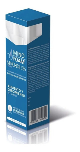 Minoxidil 5% En Espuma Mino Foam - G - g a $635