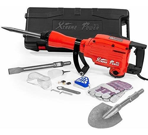 Xtremepowerus Heavy Duty Electric Demolition Jack Hammer,