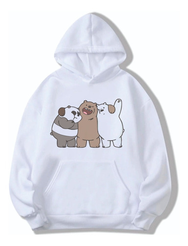 Buzo Hoodie Canguro Bare Bears Osos Escandalosos #3