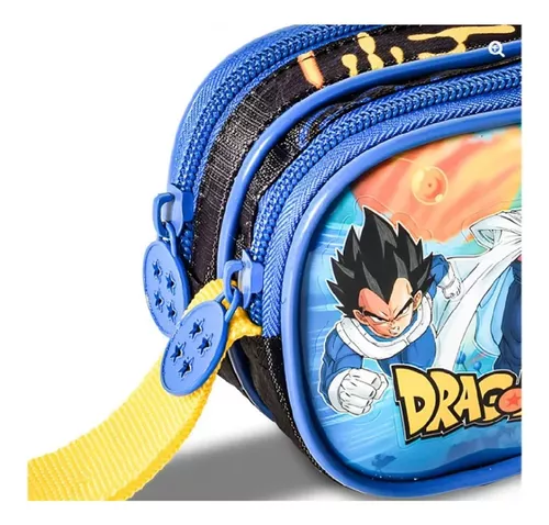 Estojo Escolar De Lápis Dragon Ball Z Goku Duas Repartições