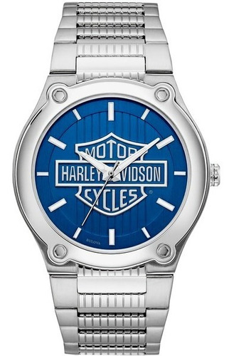 Reloj Hombre Harley Davidson By Bulova 76a159 Quartz Nuevo