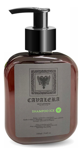 Shampoo Masculino Ice + Pomada Matte Efeito Teia Cavalera