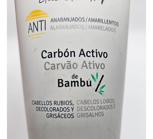 Mascarilla Capilar Matizadora Ultra Platinum Carbon Activo