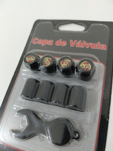 Kit Capa Para Valvula Pino Bico Preto Porshe