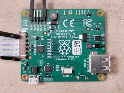 Display/pantalla Touch Lcd 7 Para Raspberry Pi (Usado)