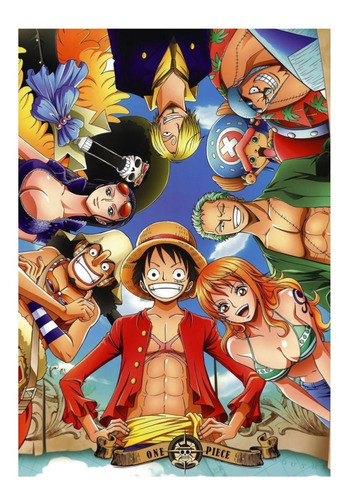 Poster One Piece Anime One Pice 50x70cm