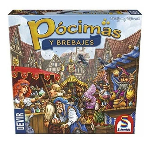 Pocimas Y Brebajes Juego De Caja Devir