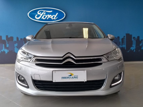 Citroën C4 Lounge 1.6 Thp Exclusive 2017 Prata Flex