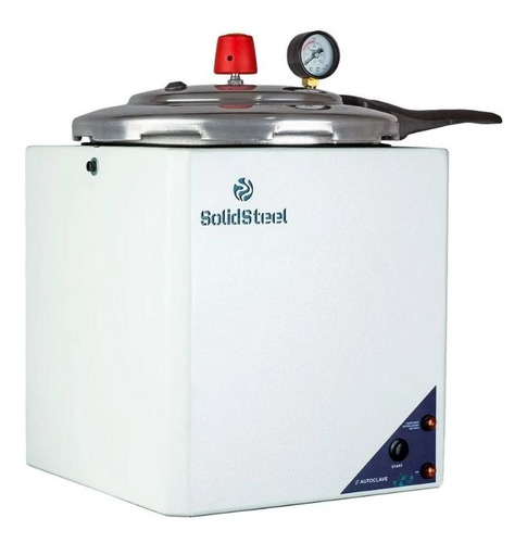 SolidSteel Autoclave 8l Solidsteel Anvisa Salões/ Estética - 220v