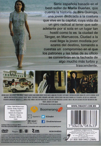 El Tiempo Entre Costuras Adriana Ugarte Serie Completa Dvd