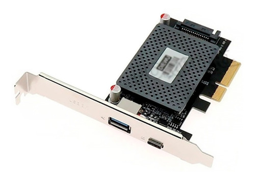 Tarjeta Delta Pci-e Express X4 1 Puerto Usb-c + Usb 3.0 Lp