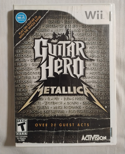 Juego Guitar Hero Metallica Para Nintendo Wii (Usado)