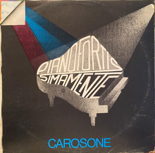 Disco Lp - Renato Carosone / Pianofortissimamente Carosone.