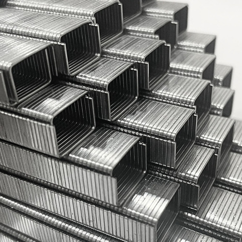 Grampos 80/10 Aço Inox Indust. 2 Caixas C/ 10.000 Un Cada
