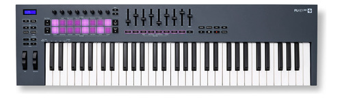 Controlador Midi Novation Flkey 49 Teclas 16 Pads 9 Faders