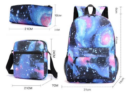 Mochila Set De 3 - Juegos - Rainbow Friends