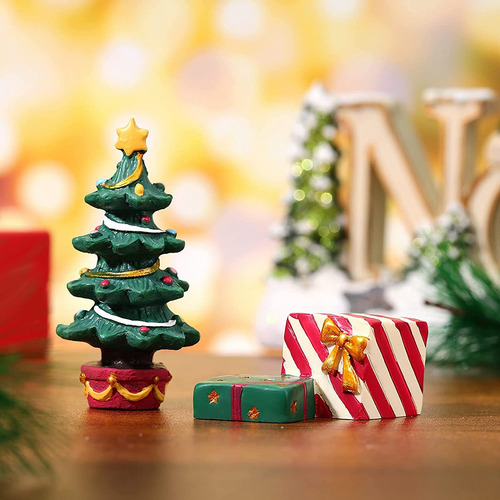 Caja De Regalo En Miniatura Para Decoración De Acuario De Na