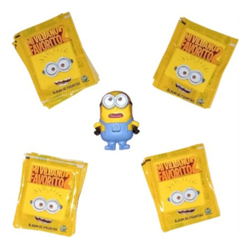 Figuritas Mi Villano Favorito 2 - Pack 40 Sobres + Minions 