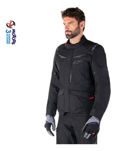 Jm Nuñez Campera Proteccion Turismo Alpinestars St-1 Wp Negro 10 Geométrico M