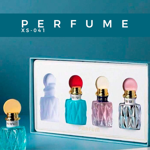 Set Mini Fragancia Corporal Perfume Mujer Locion Dama Regalo