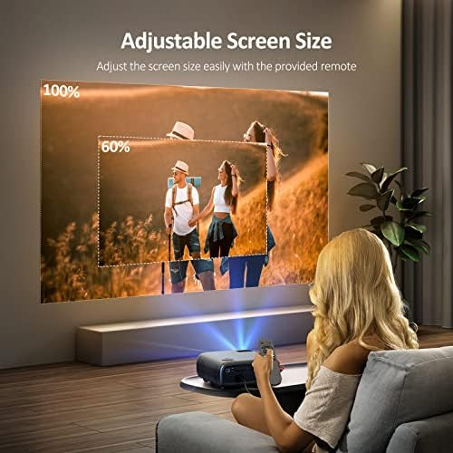 Proyector Nexigo Pj40 Con Wifi Y Bluetooth, 1080p Nativo, Co
