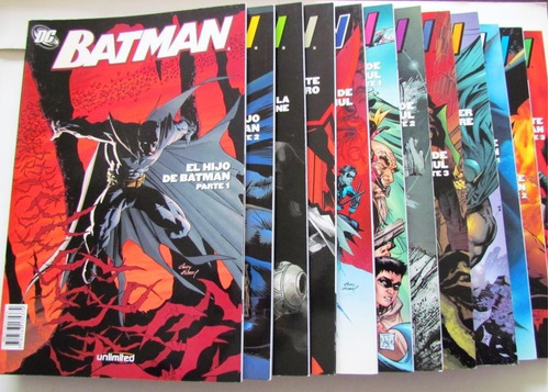 Comic Dc: Batman - 1ra Colecc Unlimited. 12 Tomos, Completa.