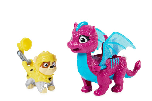 Paw Patrol Rubble Y Dragon Blizzie Spin Master