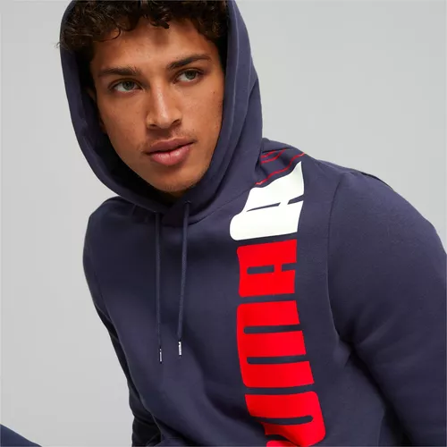 Sudadera Puma Hombre Sueter Hoodie Con Gorro 100% Original