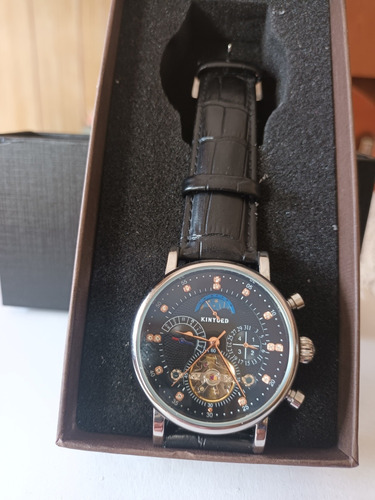 Reloj Mecánico Hombre Marca Kynyued, Excelente Estado.