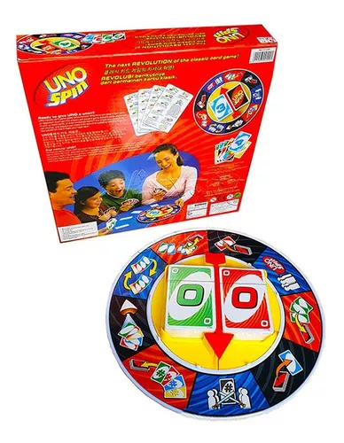 Jogo Uno Spin Roleta 25cm 0129y