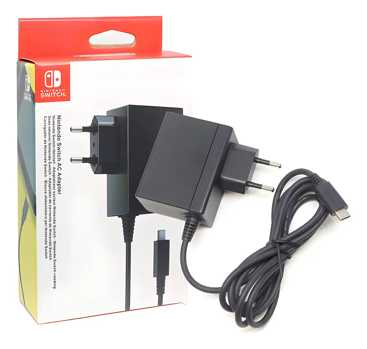 Carregador Nintendo Switch Oled Lite 15v 2.6a