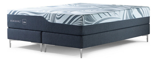 Rosen Cama Seaqual King 180 X 200 Cm Color Azul