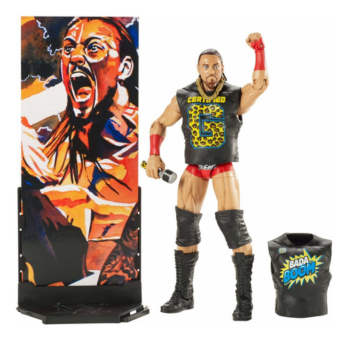 Figura De Acción Wwe Big Cass Elite Collection  Fgc