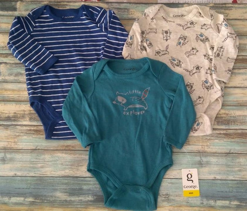 Set De 3 Pañaleros Para Niño George