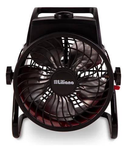 Turbo Ventilador 10 Liliana Vthd10r Rojo Aircyclone 2 Vel
