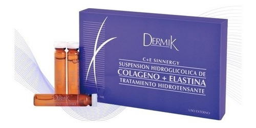 Ampollas Colágeno + Elastina 8 De 3ml Dermik C+e Sinnergy