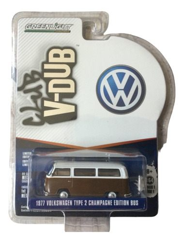 Greenlight Club V-dub S1 1977 Vw Type2 Champagne Edition Bus