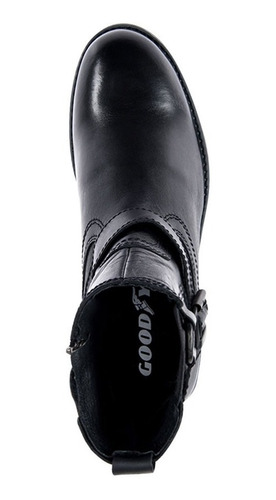 Bota Heavy De Caballero Goodyear 32mp Color Negro