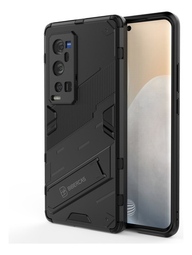 Funda Protectora Negra Para Vivo X60 Pro Plus 5g