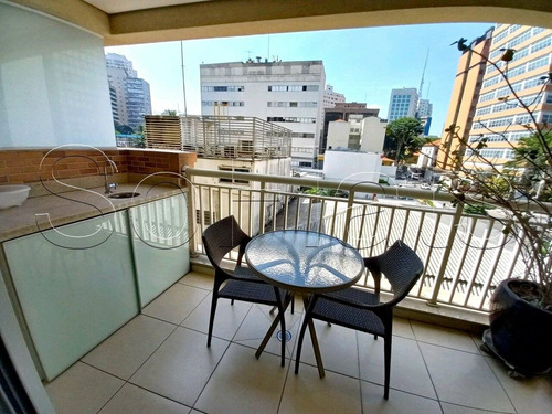 Imagem 11 de 15 de Flat Estanconfor Villa Paulista 37,20m² 1 Dormitório 1 Vaga Para Locação Nos Jardins. - Sf26847