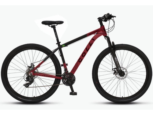 Bicicleta Colli Everest Mtb Alumínio Aro 29 Grape Chic Tamanho do quadro 17