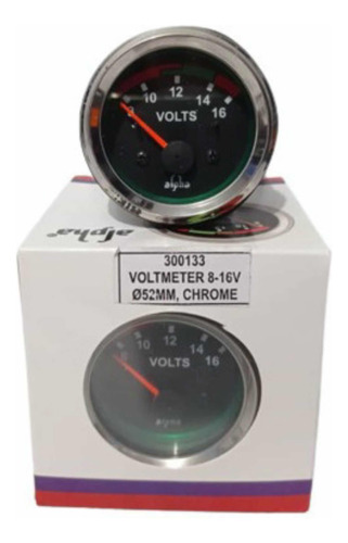 Reloj Voltímetro 12v Alpha Tienda Fisica