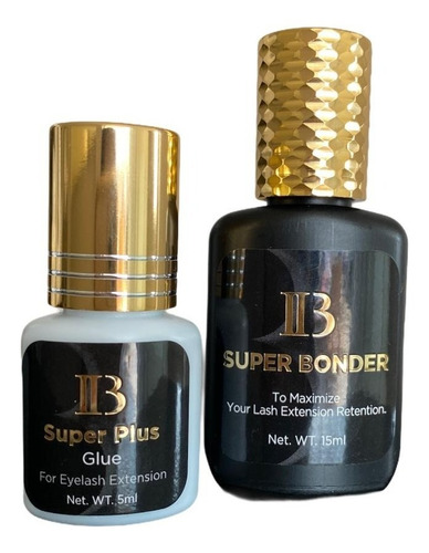 Adhesivo Ib Super Plus Glue Pestañas Mink + Sellador Ib