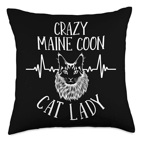 Kitty Cat Regalos Y Accesorios Crazy Funny Owner Maine Coon