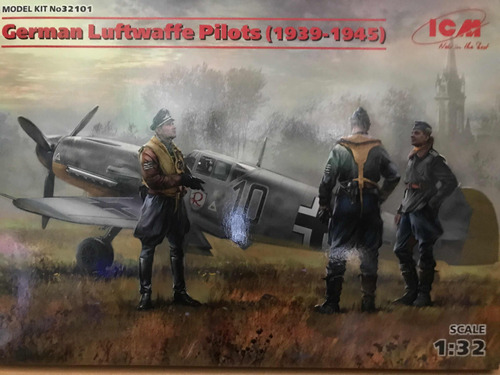 Icm 32101 Germán Luftwaffe Pilots 1939-1945 Escala 1/32