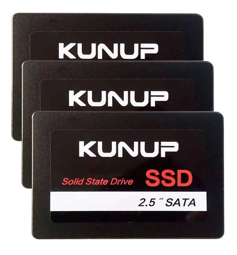 Disco sólido interno Kunup K168-120GB 120GB preto